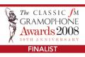 Gramophone Awards 2008 Finalist Gramophone Awards 2008 Finalist