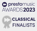 Presto Recording of the Year Finalist 2023 Presto Recording of the Year Finalist 2023