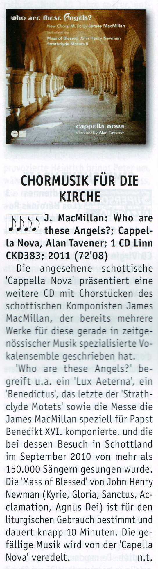 CKD 383 / Pizzacato January 2012 CKD 383 / Pizzacato January 2012