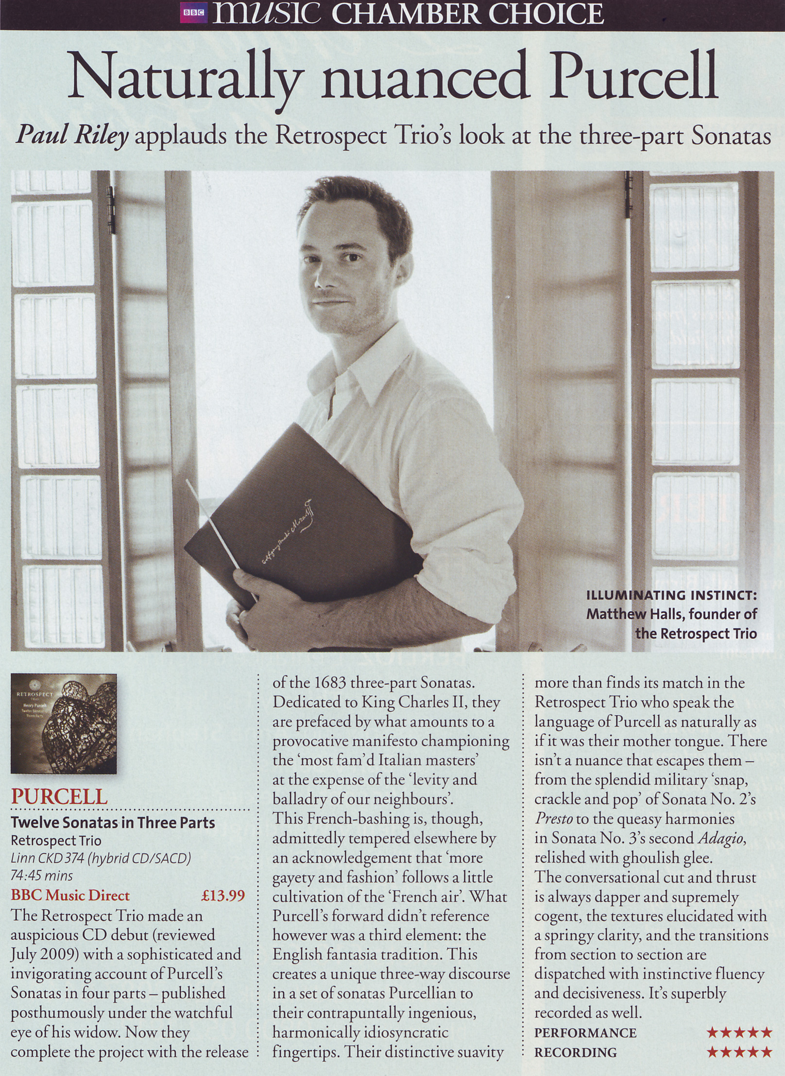 CKD 374 BBC Music Magazine Review CKD 374 BBC Music Magazine Review
