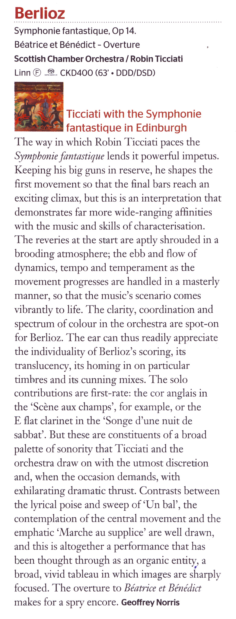 CKD 400 Gramophone May 2012 Review CKD 400 Gramophone May 2012 Review